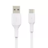 USB cable Belkin CAB001BT3MWH 3 m USB A USB C White