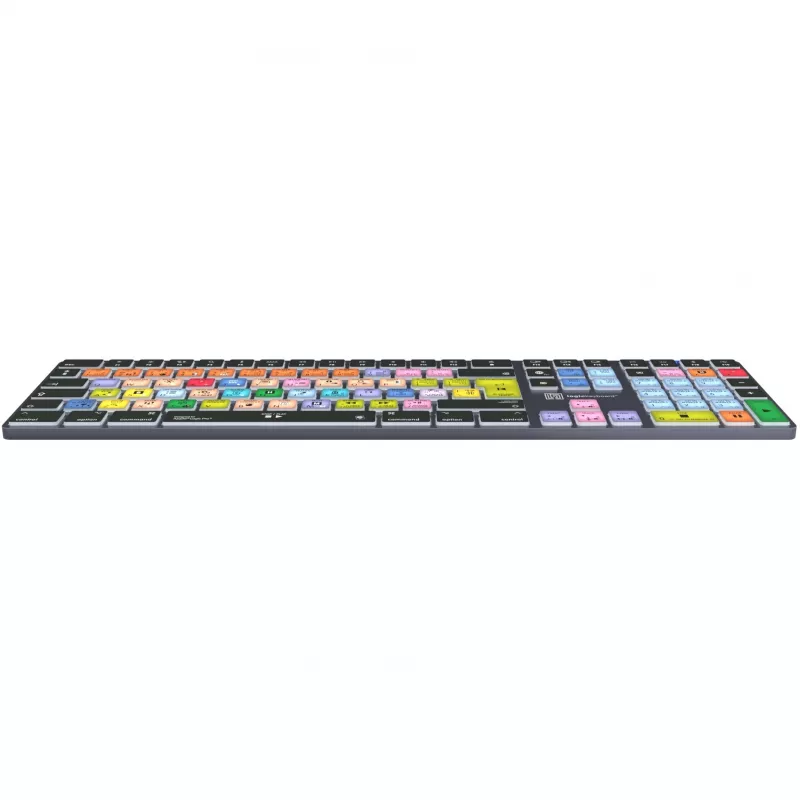 Keyboard LogicKeyboard Apple Logic Pro X2 Titan DE Mac — LKB-LOGXP2-TM-DE, German layout