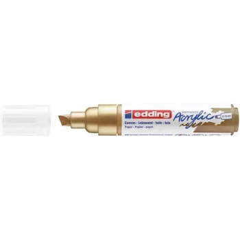 Edding 5000 Acrylic Marker Broad Chisel Tip Gold 1 pc