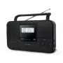 Portable radio muse M-087 MB — FM receiver, AUX input, headphone output, battery-powered