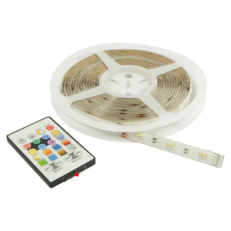 Synergy 21 LED Flex Strip 5050 - 30 RGB-W DC12V complete Set V2