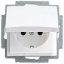 Socket outlet Busch-Jaeger 2018-0-1511, white, 1-piece
