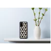 Protective phone case iKins for Samsung Galaxy S20 — pyramid texture, black