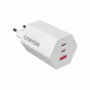 CANYON charger HEXAGON 65 GaN 65W 2xPD 1xQC EU White CND-CHAHEX65W