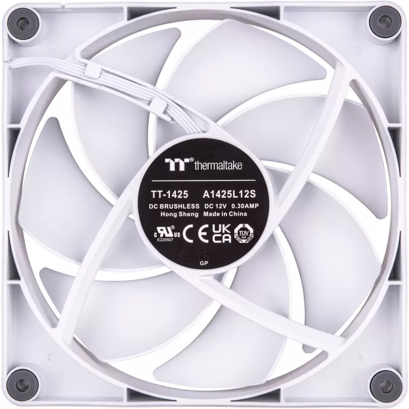 Thermaltake CT120 120mm Case Fans White 2-Pack