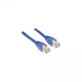 Wentronic Goobay CAT 5e Patch Cable, F/UTP, Blue, 0.5 m - CCA Copper Mix (50157)