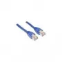 Wentronic Goobay CAT 5e Patch Cable, F/UTP, Blue, 0.5 m - CCA Copper Mix (50157)