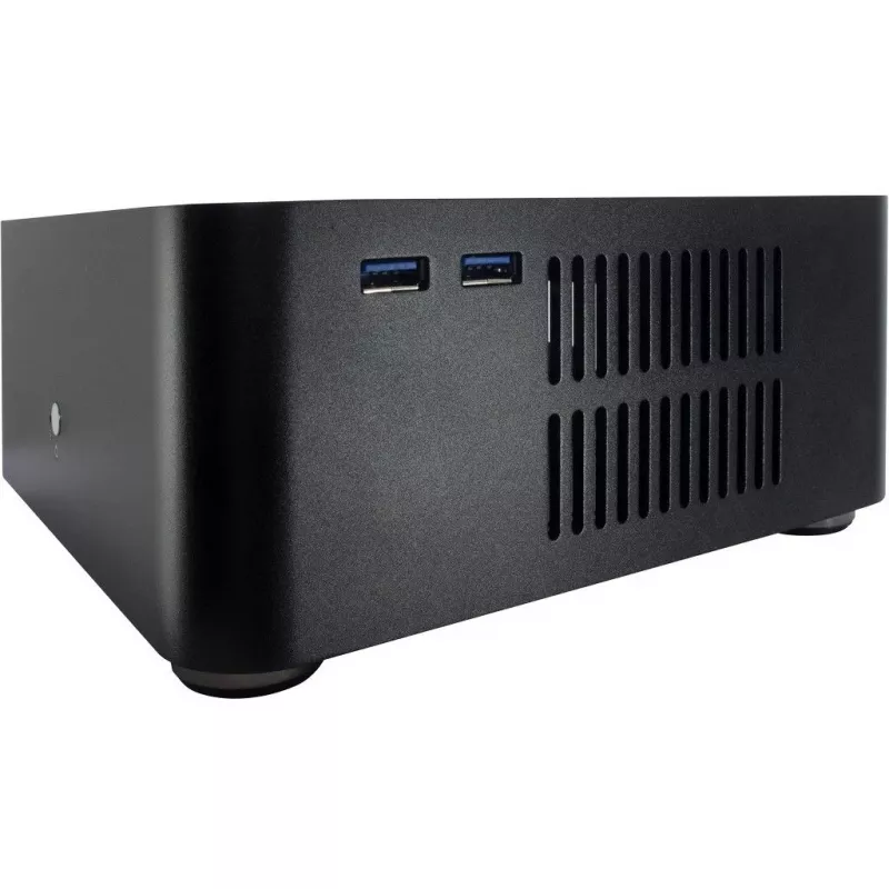 Inter-Tech A80 Small Form Factor (SFF) Black 60 W