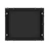 Wall mounted rack Lanberg WF01-6409-00B 9U Black