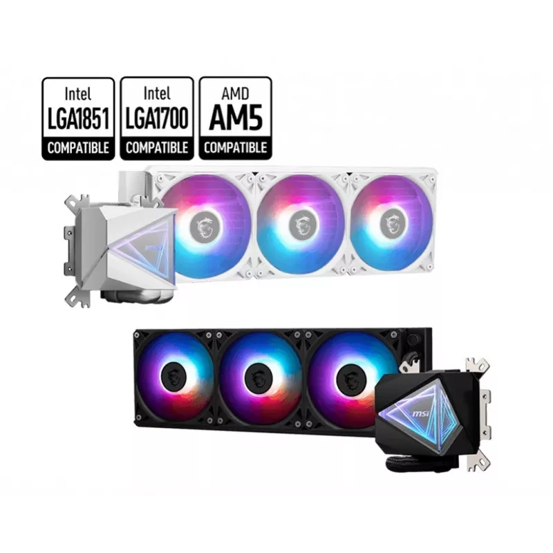 MSI MAG Coreliquid I360 WHITE Processor All-in-one liquid cooler 12 cm 1 pc(s)