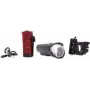 Bicycle front and rear LED light set FISCHER 50688 — 45 lux, up to 20 hours runtime