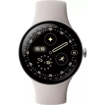 Google Pixel Watch 4 - 45 mm - Aluminium Silver polished (GA10844-EU)