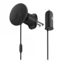 Car mount magnetic holder and USB‑C charger Baseus 15W/25W Black
