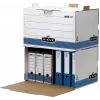 Fellowes archive container R-Kive PRIMA, White-Blue made from 100% recycled carton, 100% recyclable (0029901)