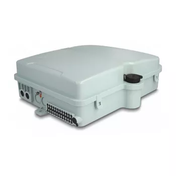 DeLOCK Fiber Optic Distribution Box 24 Port IP65 Waterproof Grey