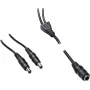 VOLTCRAFT Niedervolt-Connection Cable Niedervolt-Plug - Niedervolt-Socket 5.5 mm 2.5 mm 1.10 m 1 St. (072958C)