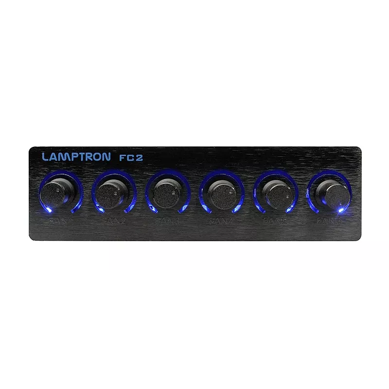 Fan controller Lamptron FC2 4-channel 30W (PWM/voltage control for PC cooling fans)