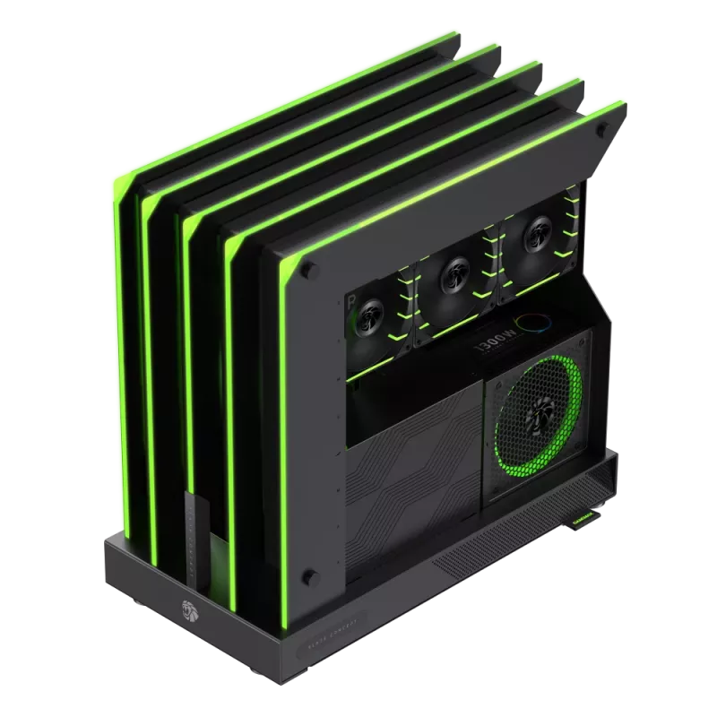 Gamemax Case | BLADE CONCEPT | Black | ATX | Power supply included No