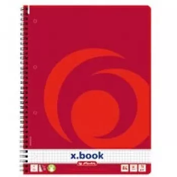 Writing Notebook Herlitz 10834117 A4 80 Sheets Red