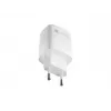 Wired mobile device charger NATEC NUC-2140, 30W, USB-C PD 3.0 + USB-A, Samsung AFC, White