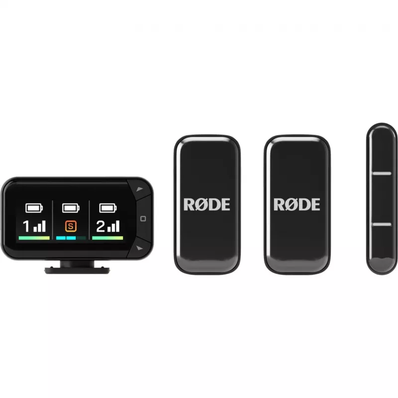 Wireless lavalier microphone kit Rode Wireless Micro Camera Kit with wireless transmitter and receiver
