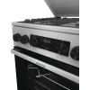 Gorenje GKS5C71XF Freestanding cooker with oven Silver