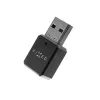 Bluetooth audio receiver FIXED FIXSIG-BK — black, wireless audio streaming adapter with 3.5 mm output