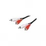 Wentronic Goobay RCA-Connection Cable, 10 m - 2x RCA-Plug (Audio left/right) > 2x RCA-Plug (Audio left/right) (50031)