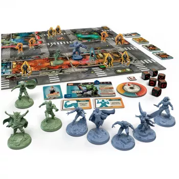 Board game Asmodee Marvel Zombies Heroes' Resistance — cooperative miniatures Zombicide crossover