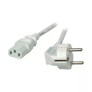 EFB-Elektronik Power Lead Grounded Plug 90° - C13 180°, Grey, 3.0 m, 3 x 1,00 mm² Manufacturer: EFB Elektronik (EK501.3V2)