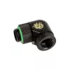 Adapter 90° BitsPower BP-MB90R2LD G1/4 inch male to G1/4 inch female, 2x rotatable swivel