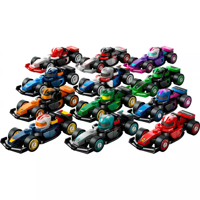LEGO Minifigures 71049 F1 Race Cars, Assorted Collectible