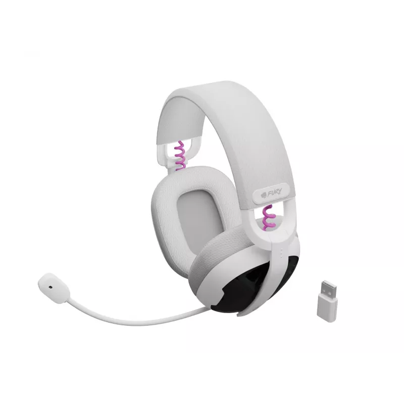 Fury Fukiya F6 Wireless Headphones, White