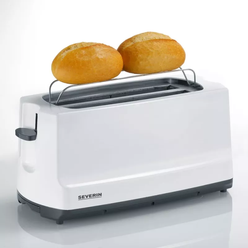 Toaster Severin AT 2234 4 slice(s) 1400 W Grey White