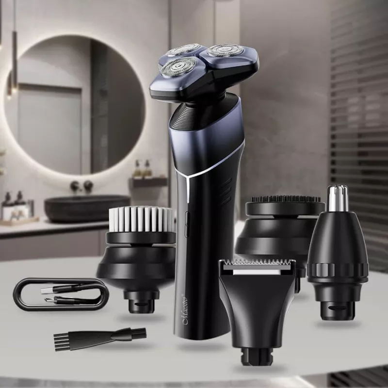 Electric 5-in-1 rechargeable waterproof shaving kit Maestro MR-675 with USB charging