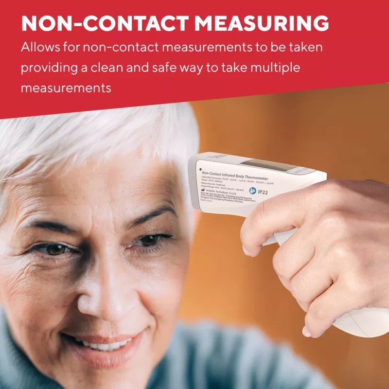No-Touch Infrared Thermometer HoMedics TE-450-EU — non-contact temperature measurement, fast response