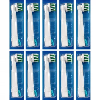 Replacement toothbrush heads BRAUN Oral‑B Pro CrossAction — pack of 10