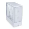 MidiTower PC case Lian Li LANCOOL 207 — white, transparent panel, supports ATX/MicroATX/MiniITX, no PSU