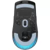 Gaming mouse CORSAIR M75 — black, monochromatic surface, weight 0.089 kg