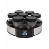 Yogurt maker Adler AD 4476 — 7 pots, 42°C, 20 W, grey/black/transparent
