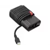 Power adapter Lenovo GX20Z46255 for laptops, indoor/outdoor 100–240V, 1.8 m cable, USB‑C, black