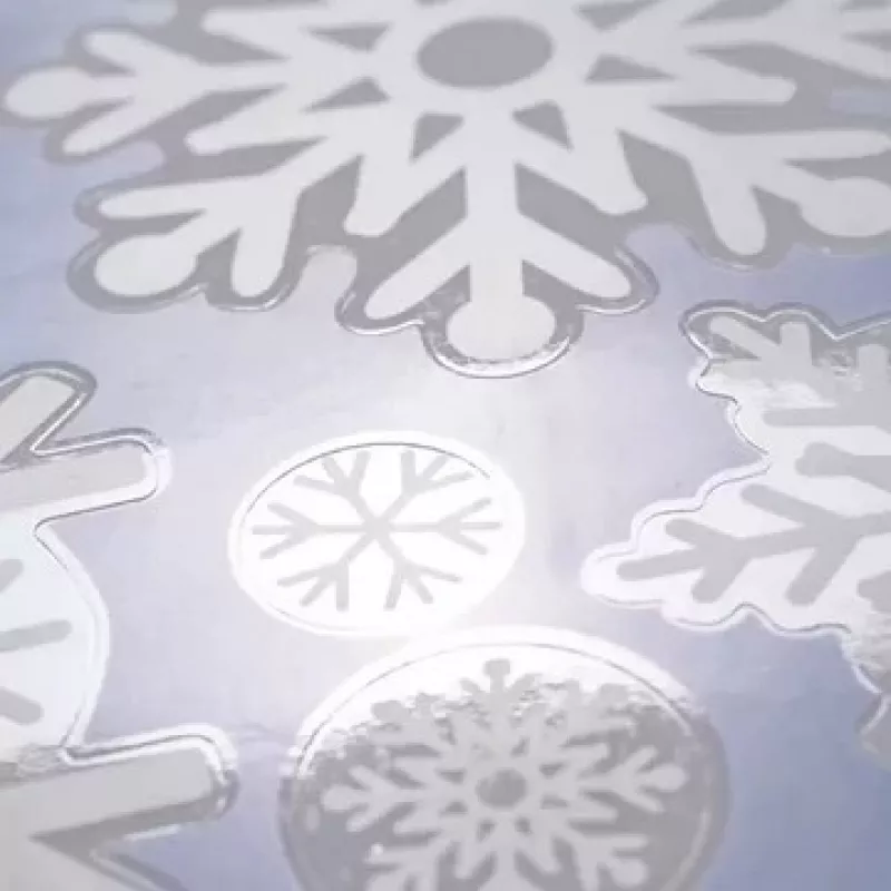 Window decoration Herma A4 Snowflake 15757 – A4 printable snowflake sheet for window displays