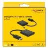 Video Splitter DeLOCK 87769 DisplayPort to 2x HDMI