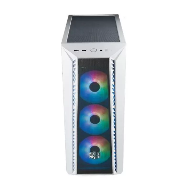 Cooler Master MasterBox 520 - Midi Tower - PC - White - ATX - EATX - micro ATX - Mini-ITX - SSI CEB - acrylonitrile butadiene styrene (ABS) - Steel - Tempered Glass - Multi
