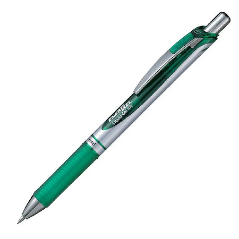 Retractable gel pen Pentel EnerGel Xm Green