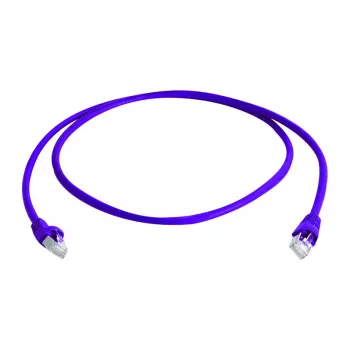Networking cable Telegärtner CAT6a 5m Lilac S/FTP