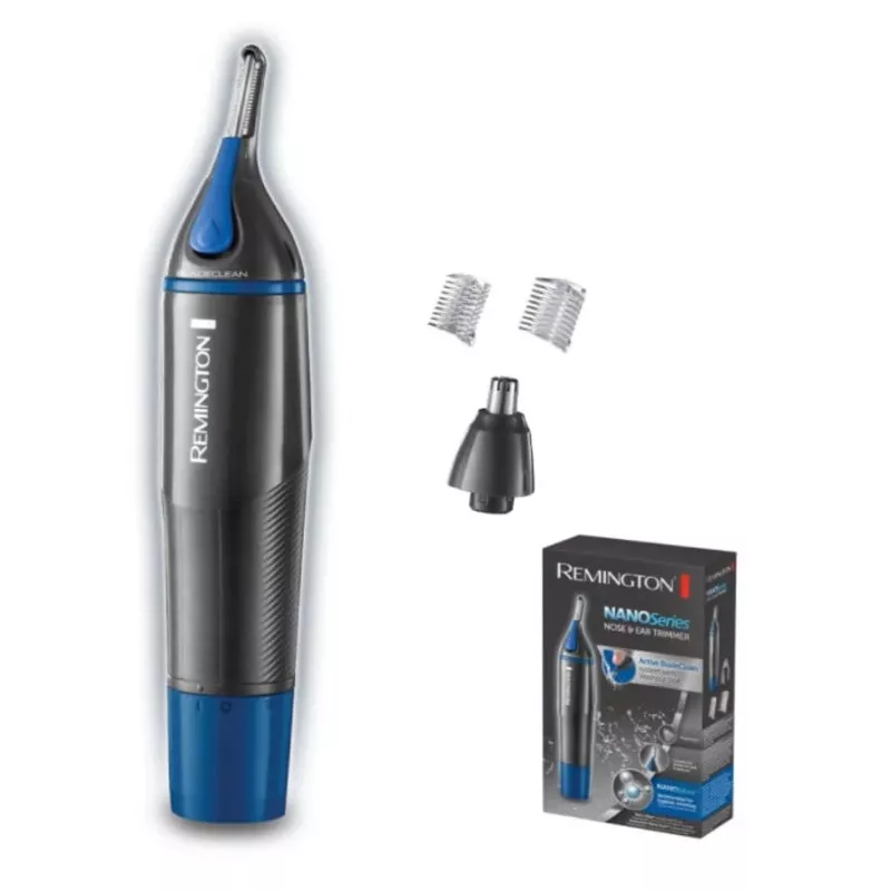 Remington NE3850, Black, Blue, cylinder, ear, eyebrow, nose, Battery, AA