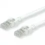 ROLINE - Patch-Cable - RJ-45 (M) to RJ-45 (M) - 5 m - UTP - CAT 6 - Halogen-Free, Moulded, Stranded - White (21.15.2565)