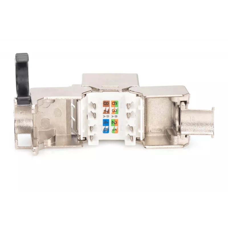 Keystone Module Digitus CAT 8.1 RJ-45 Shielded Flat White