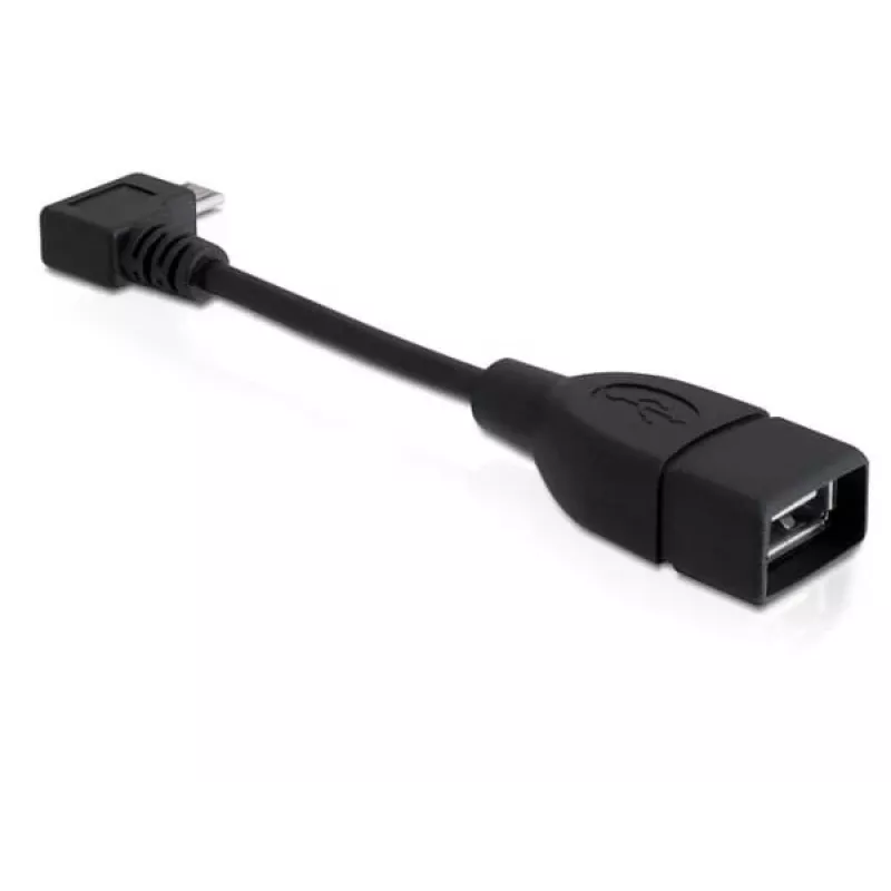 USB Cable DeLOCK 83104 Micro-USB B to USB A 0.11m Black